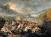 Frans Francken II The Triumph of Neptune and Amphitrite oil